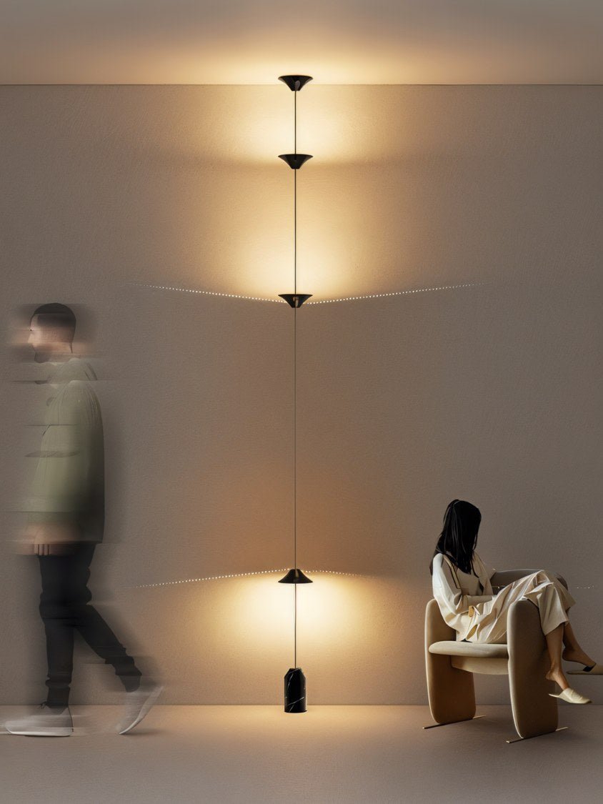 Keilana – Minimalistische Vloer-tot-Plafondlamp