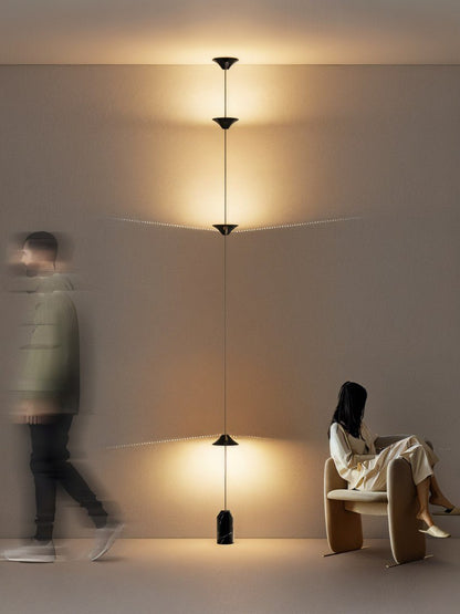 Keilana – Minimalistische Vloer-tot-Plafondlamp