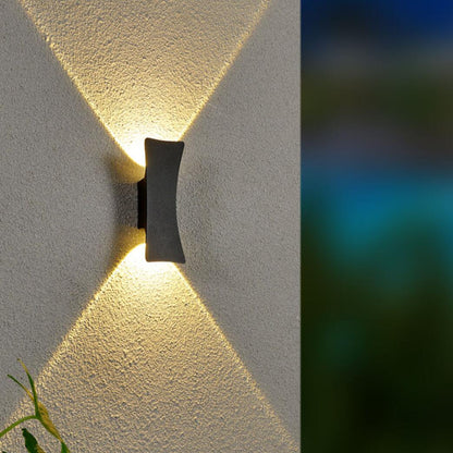 STRALO LED Wandlamp Buiten – IP65 – Warm Wit – Ovaal of Rechthoek – 6W