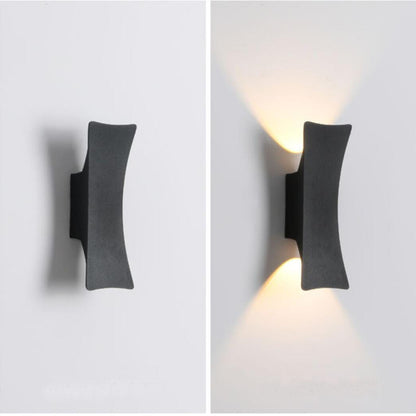 STRALO LED Wandlamp Buiten – IP65 – Warm Wit – Ovaal of Rechthoek – 6W