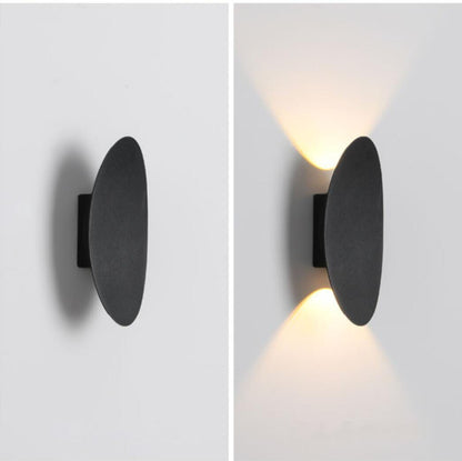 STRALO LED Wandlamp Buiten – IP65 – Warm Wit – Ovaal of Rechthoek – 6W