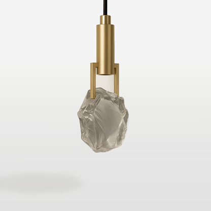 Natalia – Gouden Hanglamp met Kristal | Luxe LED Verlichting | 28 cm Hoog