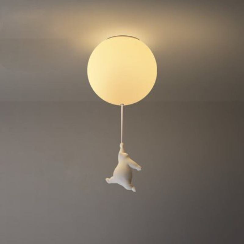 Up – Plafondlamp met Berenballon | Kinderkamer Verlichting | LED | 4 Formaten