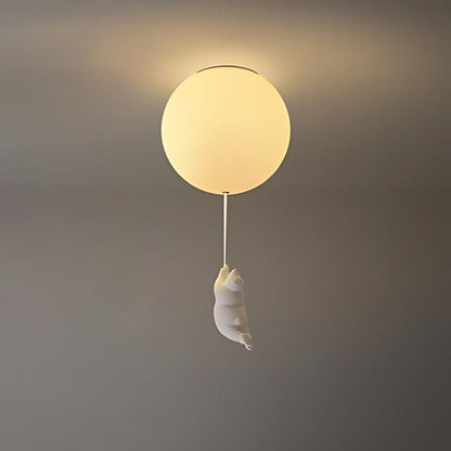 Up – Plafondlamp met Berenballon | Kinderkamer Verlichting | LED | 4 Formaten