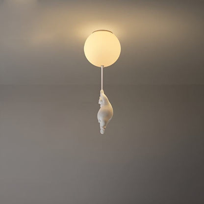Up – Plafondlamp met Berenballon | Kinderkamer Verlichting | LED | 4 Formaten