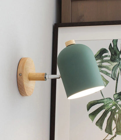 LumoLight - Scandinavische wandhanglamp van hout