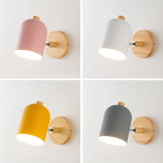 LumoLight - Scandinavische wandhanglamp van hout