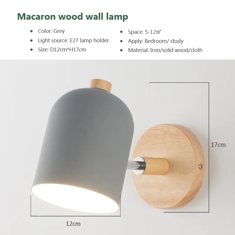 LumoLight - Scandinavische wandhanglamp van hout