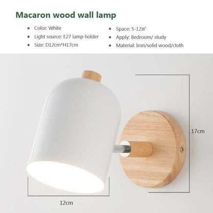 LumoLight - Scandinavische wandhanglamp van hout