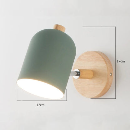 LumoLight - Scandinavische wandhanglamp van hout
