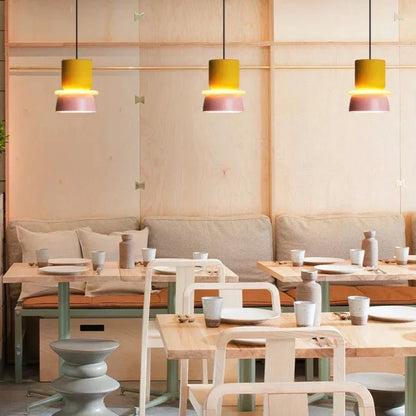 LuminaGlow - Moderne Hanglamp in Scandinavische Macaron Stijl